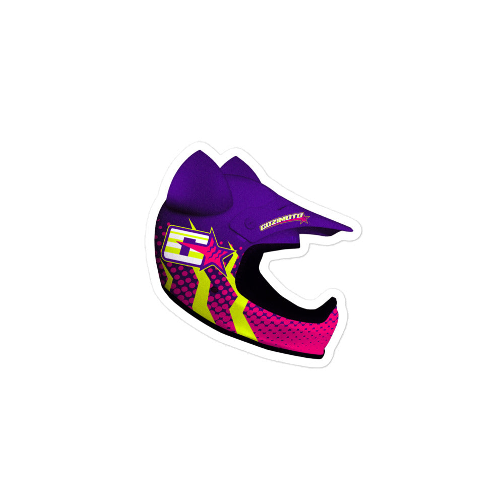 GoziMoto Helmet Sticker