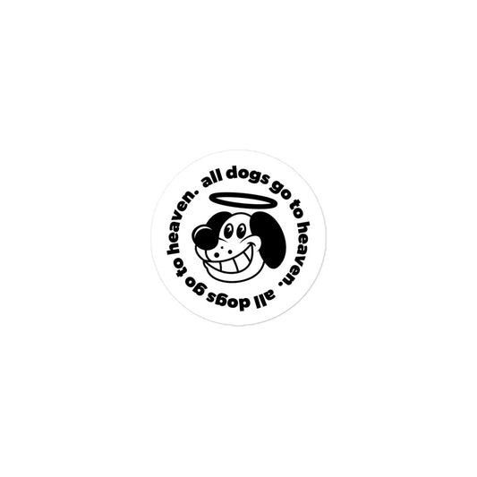 All Dogs Go To Heaven Sticker