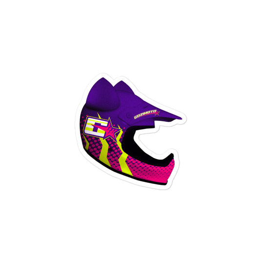 GoziMoto Helmet Sticker